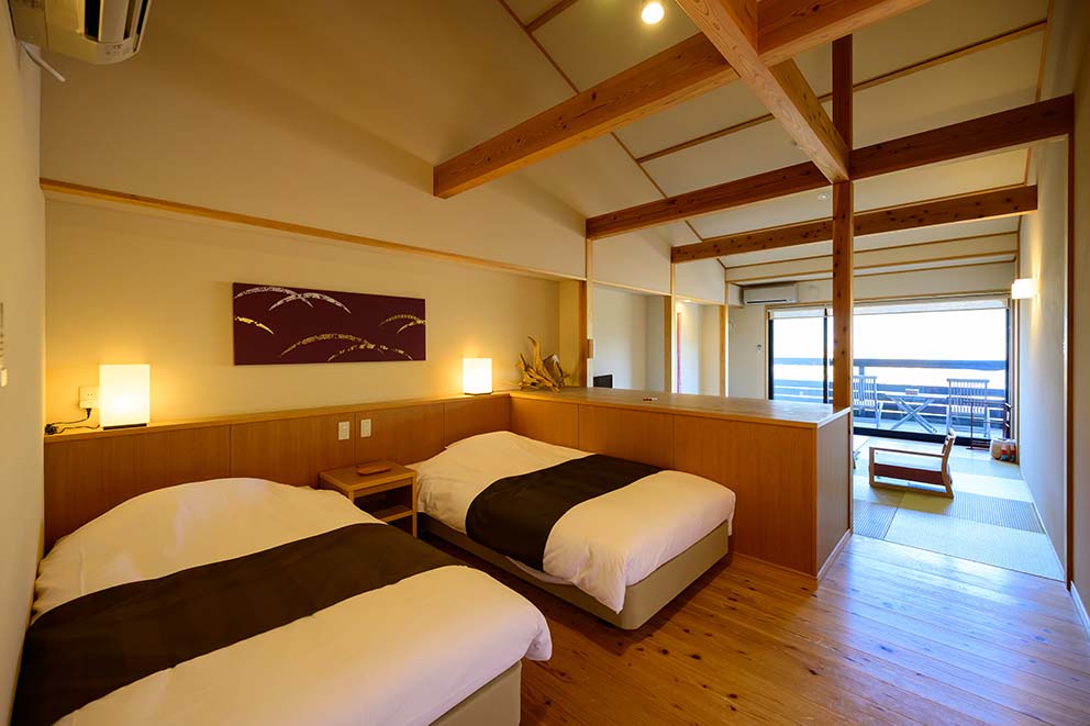 Sample guestroom Seiryu