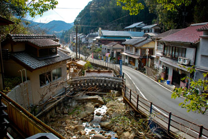 View from ryokan