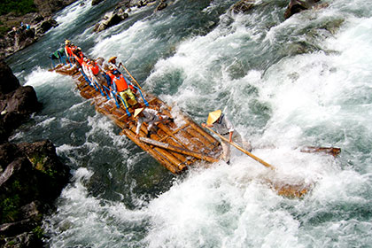 Log Rafting in Dorokyo Gorge