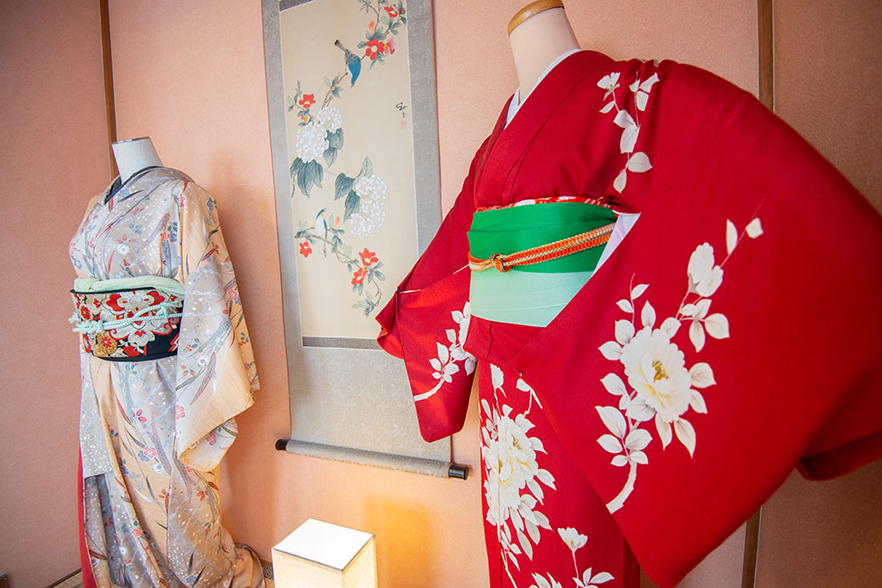 Kimono on Display