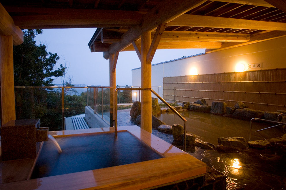Onsen hot spring bath