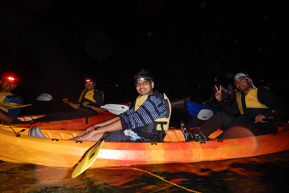 Night-Time Sea Sparkle Kayak Tour 