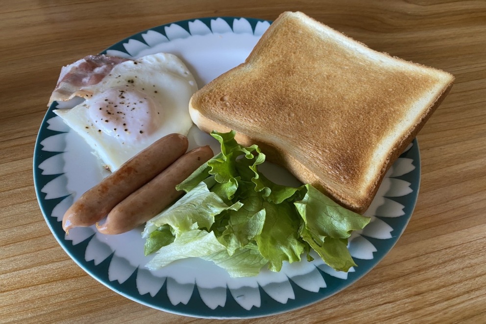 朝食一例