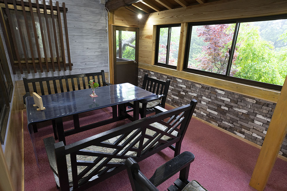 Renovated dining area