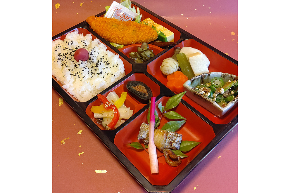 Sample bento supper