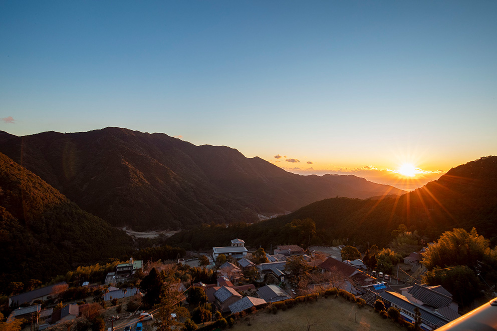 Seiganto-ji temple sunrise