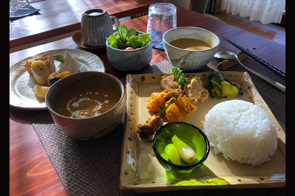 夕食 ネパール料理 一例