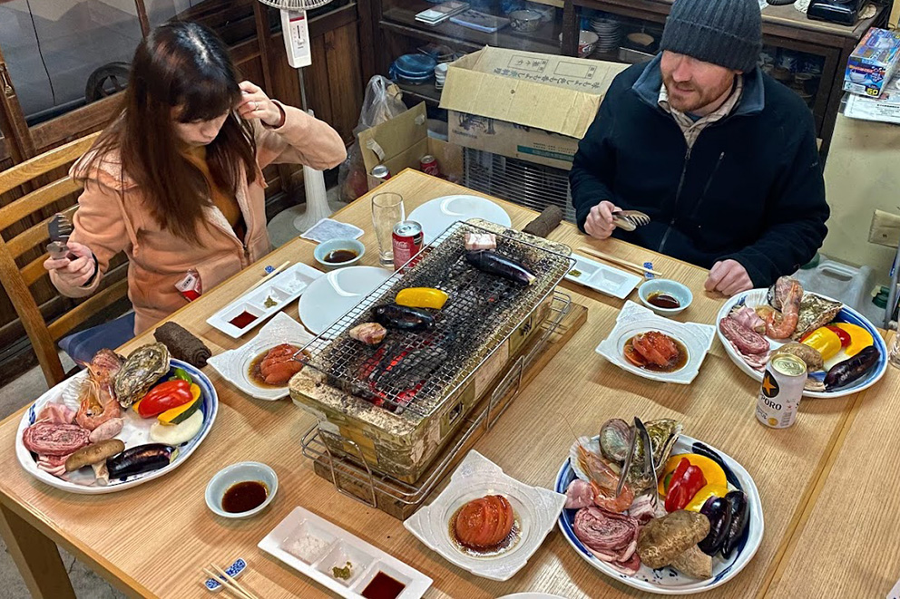 Sample BBQ dinner