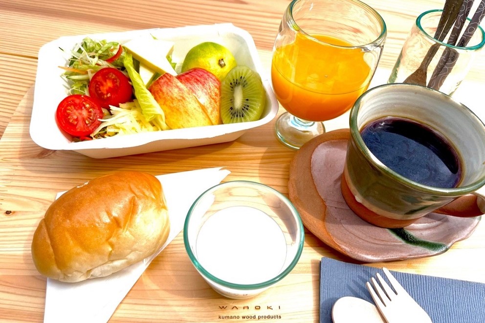 朝食一例（宮ずし）