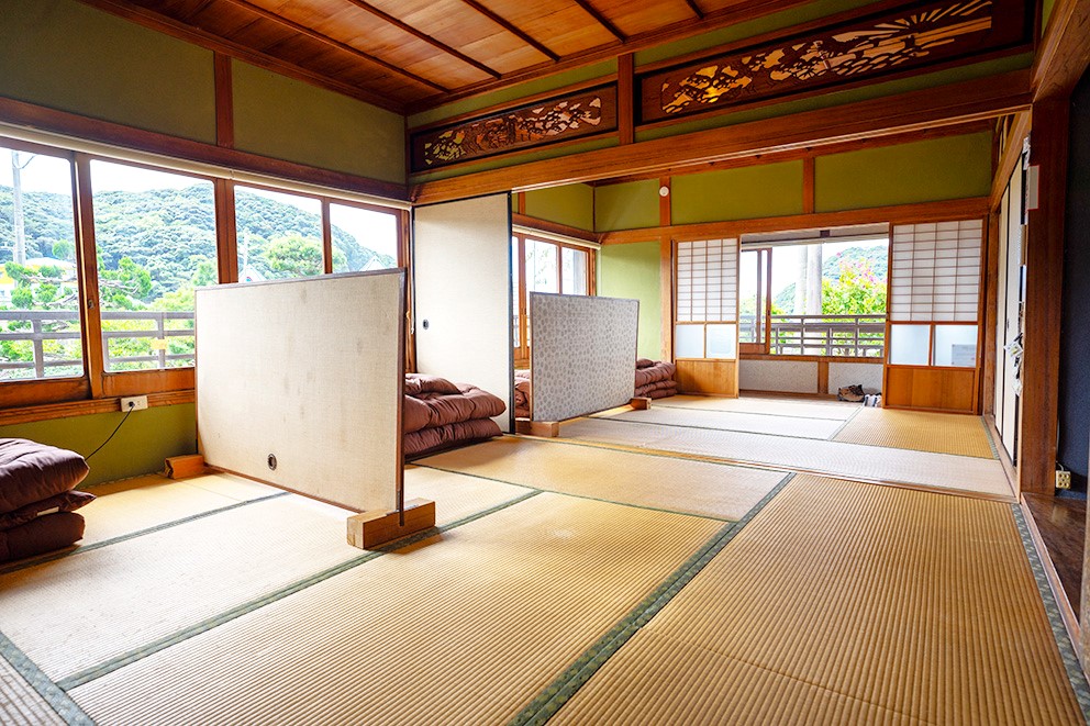 Sample guest room (Japanese style dormitory for both men and women)