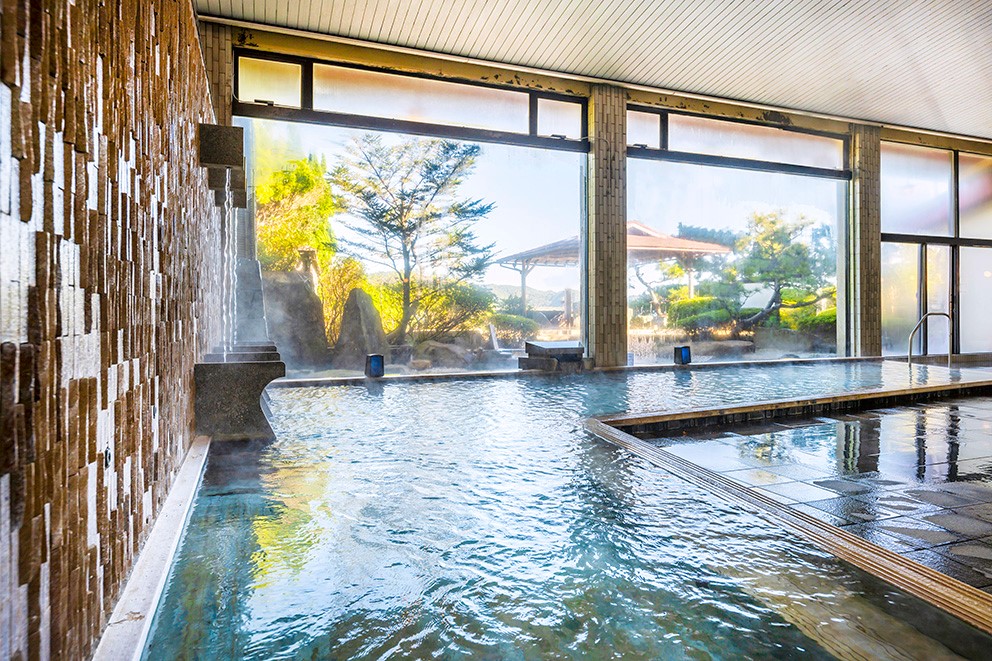 Onsen hot spring bath