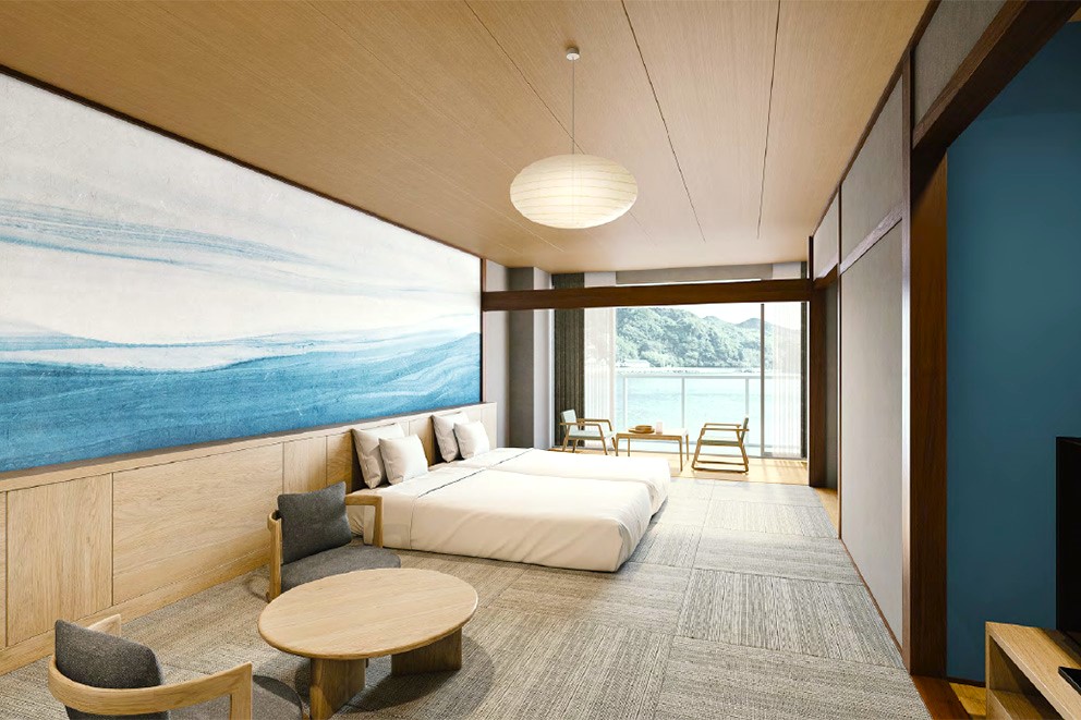 Japanese style bed (Ocean View)