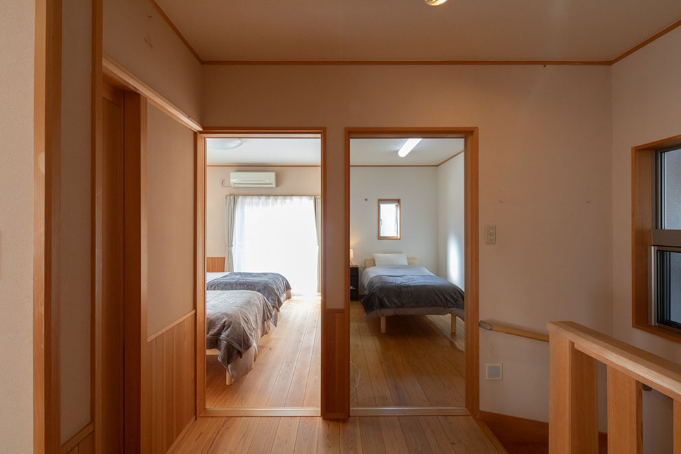 Bedroom hallway