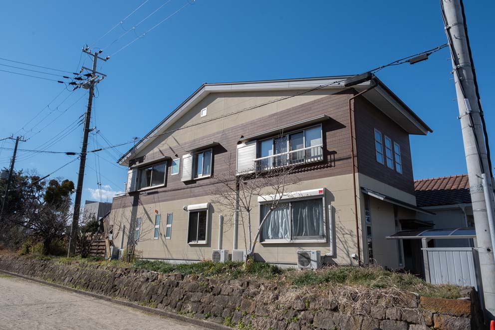 Outside view of house