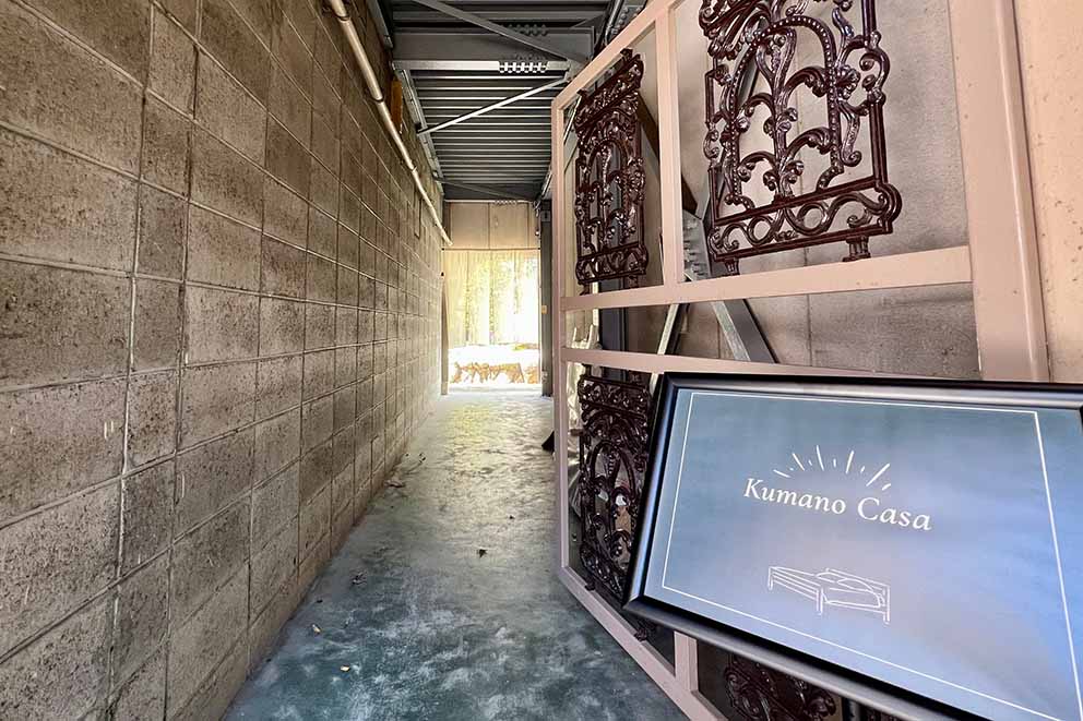 Guesthouse entrancway