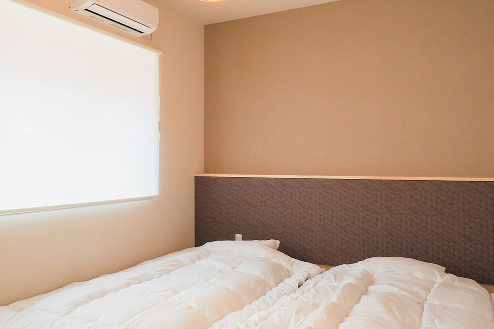 Sample guestroom