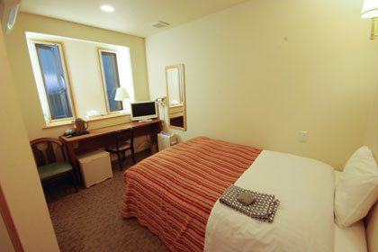 Sample guestroom