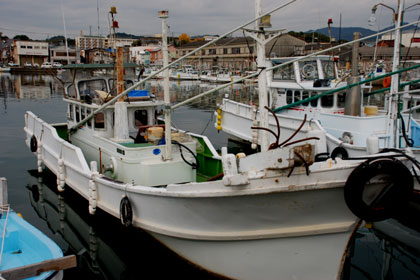 Family fishing boat