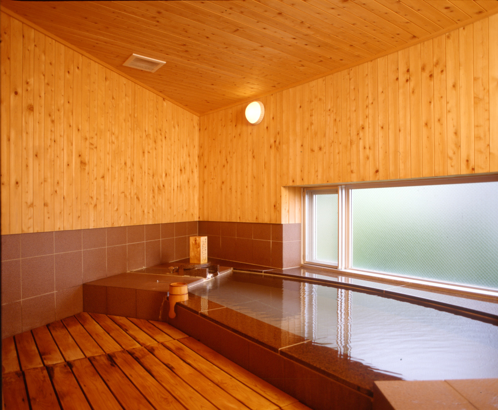 Private indoor bath