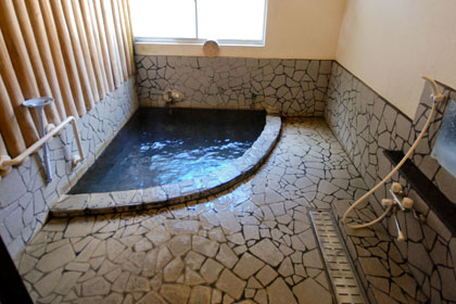 Indoor hot spring bath