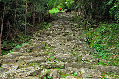 神倉神社の階段