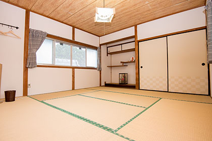 Sample guestroom on second floor