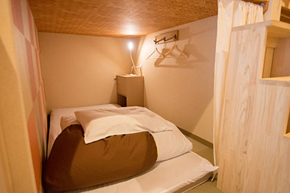 Sample dorm bunk