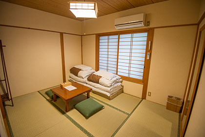 Sample private Japanese guestroom