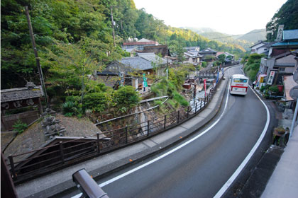 客室からの景色