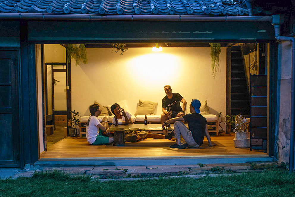 Communal sitting area