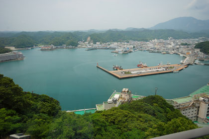 山上館からの眺め