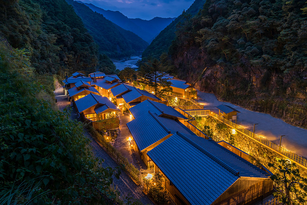 Yunotani Senkei in Totsukawa