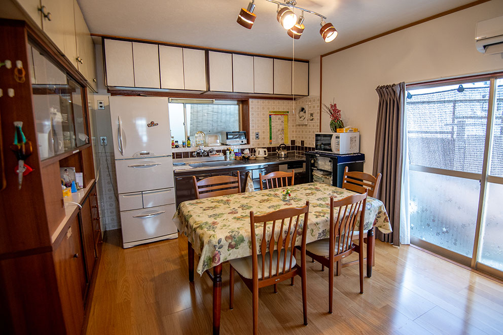 Dining and Kitchen area