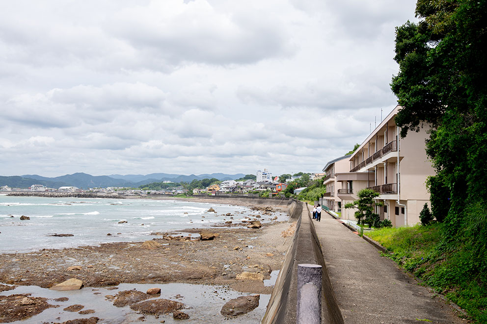 Seaside walking trail