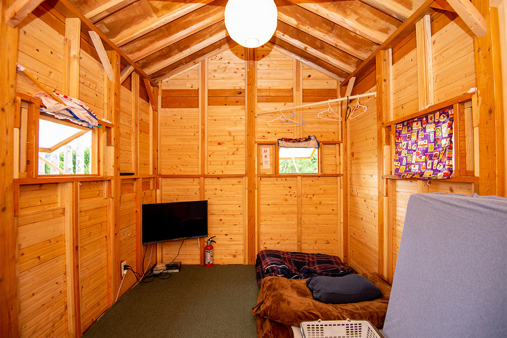 Inside cabin