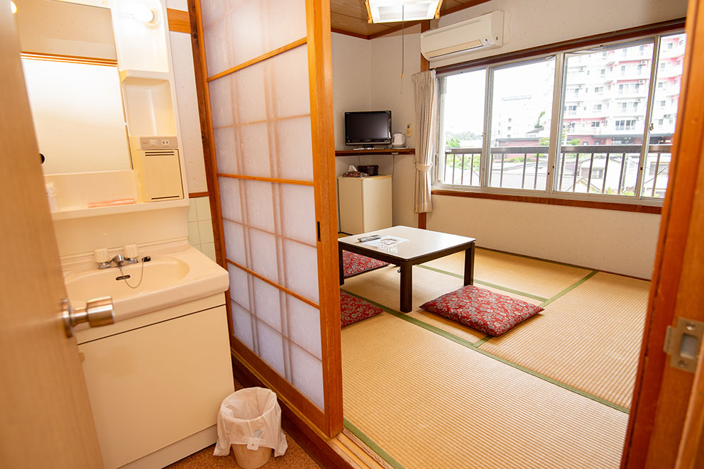 Sample Main building guestroom