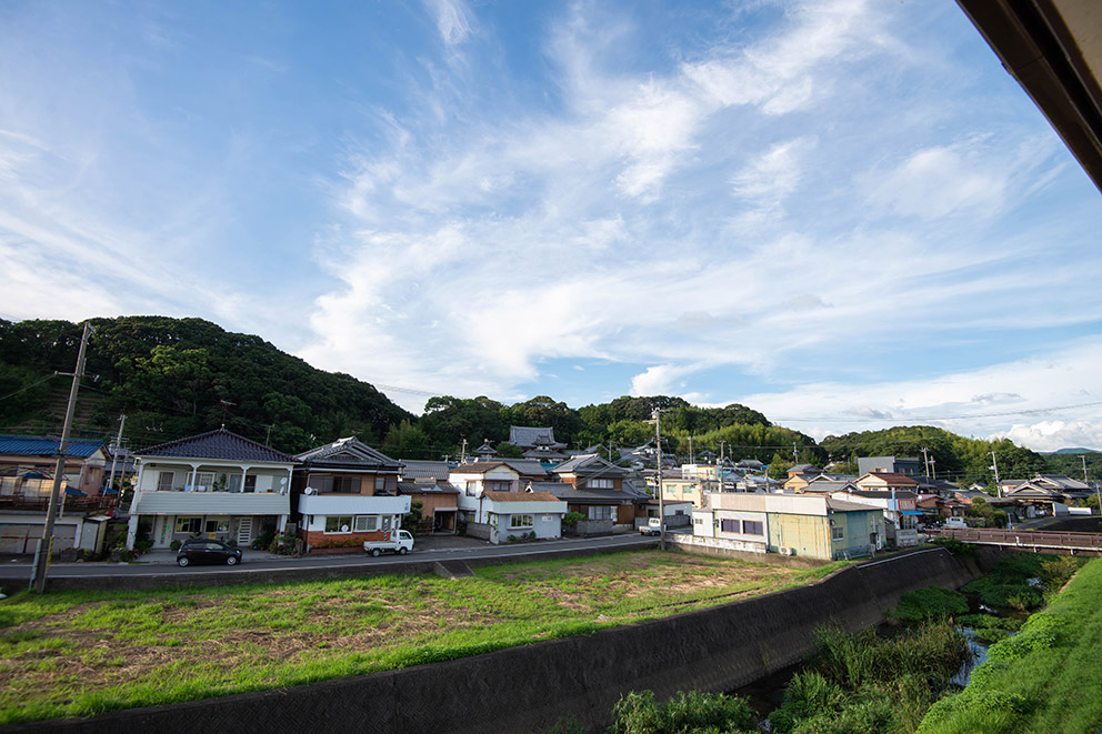 お宿から眺め