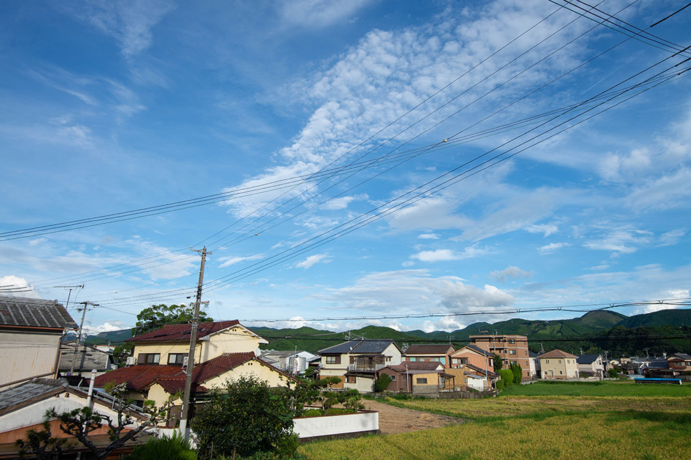 お宿から眺め