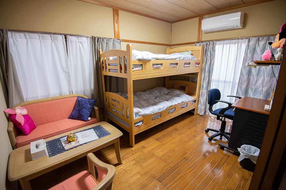 Bunk bed room on first floor