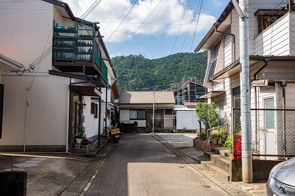 お宿までの道