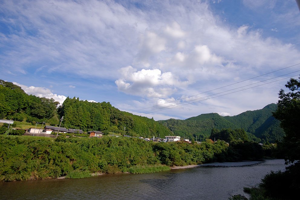 風呂からの景色