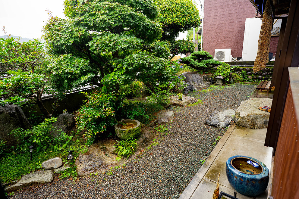 Small Japanese garden